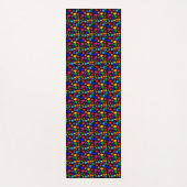 Verfspatten Yogamat (Voorkant)