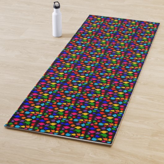 Verfspatten Yogamat (In situ)