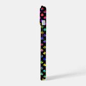 Verfspatten Zeemeermin Schubben iPhone 15 Case (Linkerkant)
