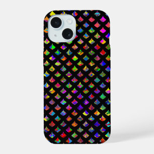 Verfspatten Zeemeermin Schubben iPhone 15 Case