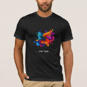 verfspattenexplosie t-shirt (Voorkant)