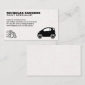 verfspecialist | Smart Car-Logo Visitekaartje (Voorkant / Achterkant)