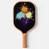 Verfspetters pickleball paddle (Voorkant)