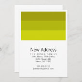 verfstaal bewegende mededeling aankondiging (Voorkant / Achterkant)