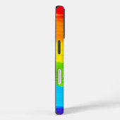 Verfstreken in Regenboogkleuren Case-Mate iPhone Case (Achterkant / Rechts)