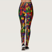 Verfstreken Leggings (Achterkant)