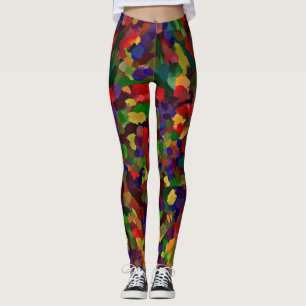 Verfstreken Leggings