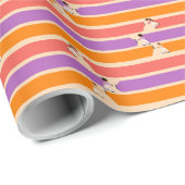Verfstrepen Cadeaupapier (Rol Hoek)