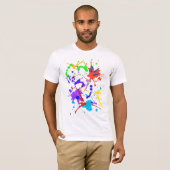 Verfstrijd T-shirt (Voorkant volledig)