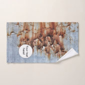 Verftextuur afpellen bad handdoek (Handdoek)