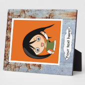 Verftextuur afpellen fotoplaat (Zijkant)