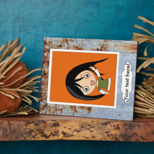 Verftextuur afpellen fotoplaat