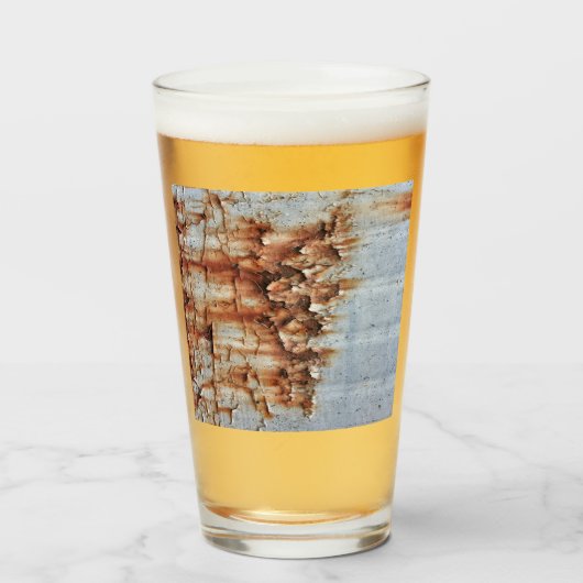 Verftextuur afpellen glas (Voorkant gevuld)