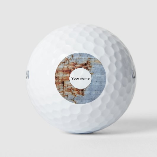 Verftextuur afpellen golfballen (Voorkant)