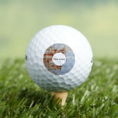 Verftextuur afpellen golfballen (Insitu Shirt)