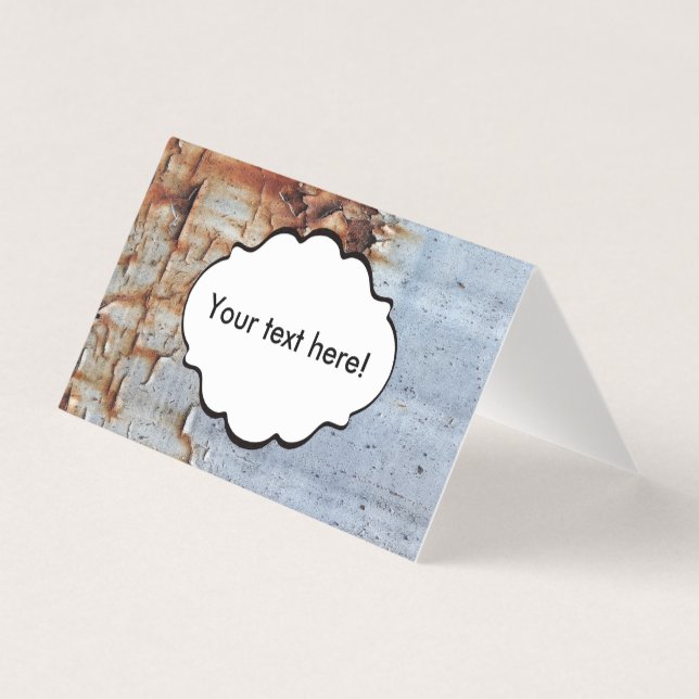 Verftextuur afpellen kaart (Voorkant)