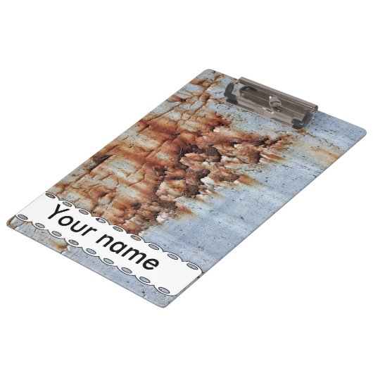 Verftextuur afpellen klembord (Gekanteld)