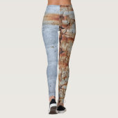 Verftextuur afpellen leggings (Achterkant)