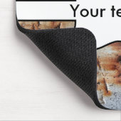 Verftextuur afpellen muismat (Hoek)