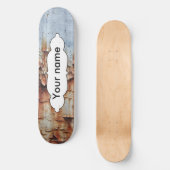 Verftextuur afpellen persoonlijk skateboard (Voorkant)