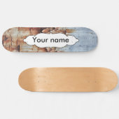 Verftextuur afpellen persoonlijk skateboard (Horizontaal)