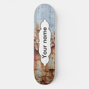 Verftextuur afpellen persoonlijk skateboard
