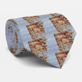 Verftextuur afpellen stropdas (Opgerold)