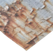 Verftextuur afpellen tafelkleed (Gekanteld)