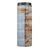 Verftextuur afpellen thermosbeker (Achterkant)