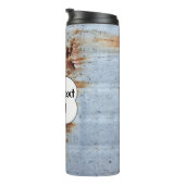 Verftextuur afpellen thermosbeker (Geroteerd rechts)