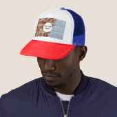Verftextuur afpellen trucker pet (In situ)
