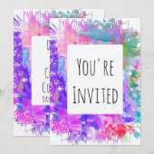 verfuitnodiging kaart (Voorkant / Achterkant)