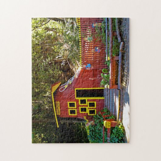 Verfusie Hill California. Legpuzzel (Verticaal)