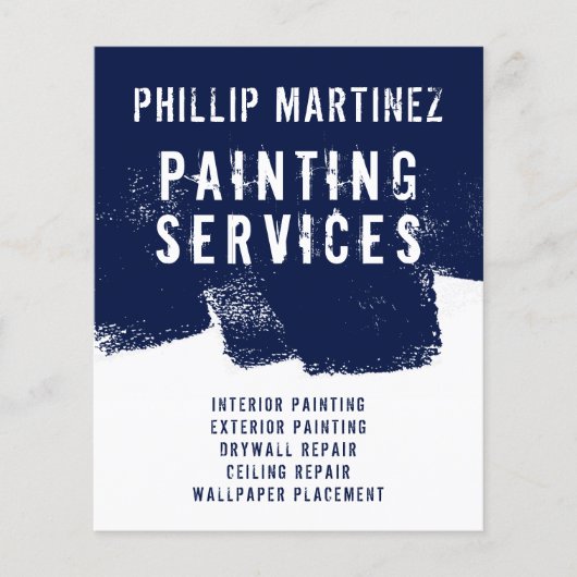 Verfwand Flyer (Voorkant)