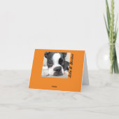 Verg tijd om de bloemen te ruiken - de LEGE KAART (Achterkant)