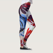 Vergaderbloemen - Leggings bloemen (Rechts)