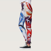 Vergaderbloemen - Leggings bloemen (Links)