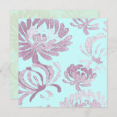 Vergaderbloemen ~ Uitnodigingen (Voorkant / Achterkant)