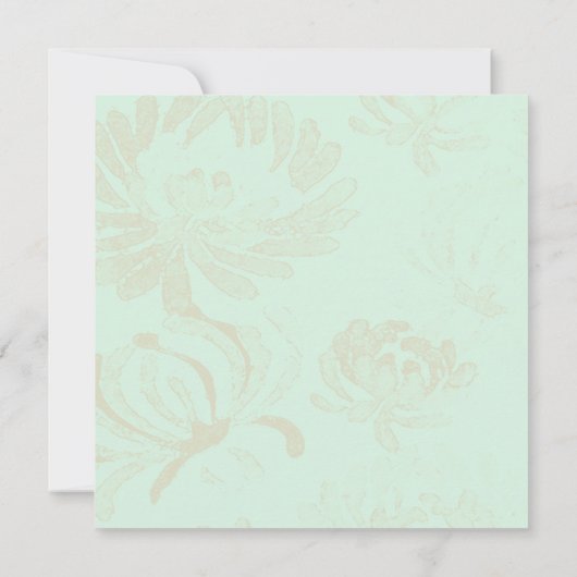 Vergaderbloemen ~ Uitnodigingen (Achterkant)