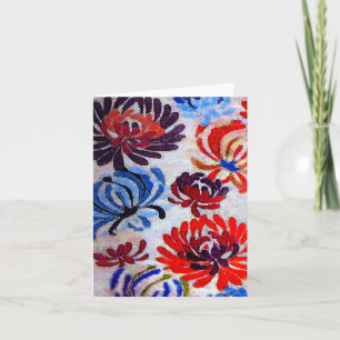 Vergaderen met Bloemen ~ Kaart / Uitnodigingen