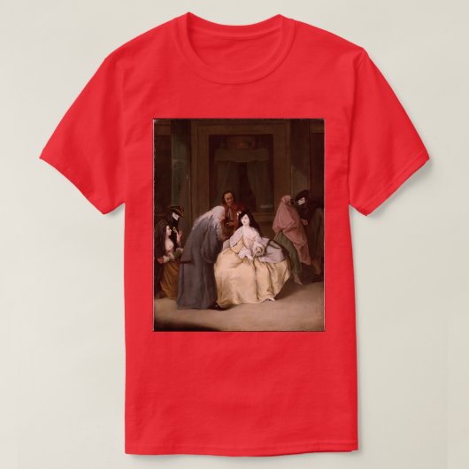 Vergadering 1746 van Pietro Longhi Pietro Falca T-shirt (Design voorkant)