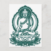 VERGADERING BUDDHA-BEMIDDELENDE VREDE BRIEFKAART (Voorkant)