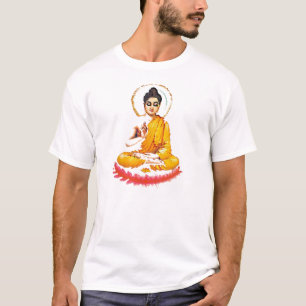 VERGADERING BUDDHA-BEMIDDELENDE VREDE T-SHIRT