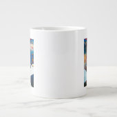 Vergadering D' Aviation in Nice, Poster Frankrijk Grote Koffiekop (Voorkant)