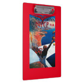 Vergadering D' Aviation in Nice, Poster Frankrijk Klembord (Rechts)