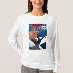 Vergadering D' Aviation in Nice, Poster Frankrijk T-shirt