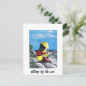 Vergadering door het Zee Briefkaart (Staand voorkant)