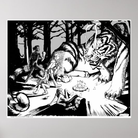 Vergadering GuroGuro Poster (Voorkant)