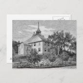 Vergadering in Hingham Briefkaart (Voorkant / Achterkant)