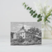 Vergadering in Hingham Briefkaart (Staand voorkant)